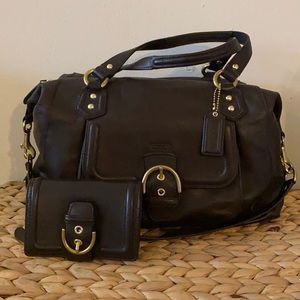 Coach Campbell Satchel & Wallet